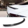 FACIA Carbon Fiber Rear Trunk Spoiler Blade Performance Style for Tesla Model S