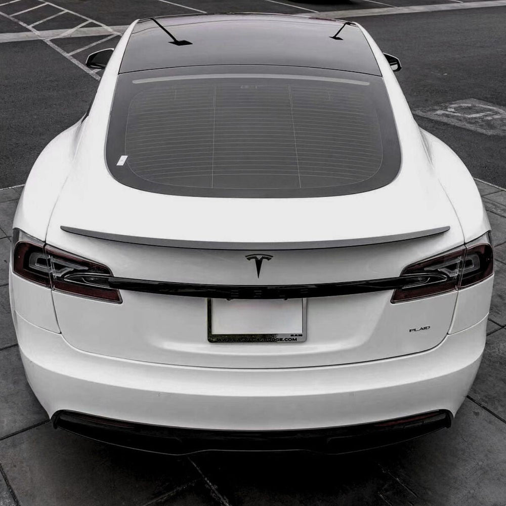 FACIA Carbon Fiber Spoiler Performance OEM Style for Tesla Model S 2014+
