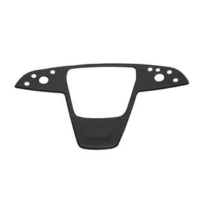 FACIA Carbon Fiber Yoke Steering Wheel Trim Panel Cover for Model S/X 2021+