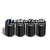 FACIA Carbon Fibre Car Wheel Tire Valve Stem Cap For Tesla Model3/Y/X/S£¨4pcs£©