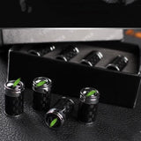 FACIA Carbon Fibre Car Wheel Tire Valve Stem Cap For Tesla Model3/Y/X/S£¨4pcs£©