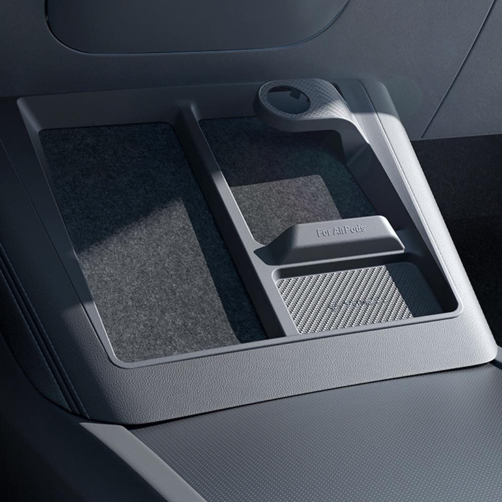 FACIA 3-in-1 Wireless Charging Anti-Slip Organizer for Model 3 Highland / Model Y Juniper 