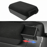 FACIA Center Console Armrest Riser with Hidden Sliding Storage for Model 3 Highland and Model Y Juniper