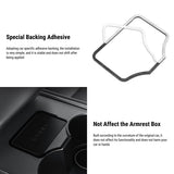 FACIA Acrylic Center Console Card Key Holder for Model 3/Y Gloss Black Anti-Slip
