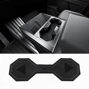 FACIA Center Console Cup Holder Coasters for Cybertruck Non-Slip Silicone