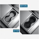 FACIA Center Console Cup Holder for Model Y Juniper and Model 3 Highland