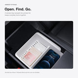 FACIA Center Console Storage Box for Model 3 Highland and Model Y Juniper 3 Locations