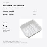 FACIA Center Console Storage Box for Model 3 Highland and Model Y Juniper 3 Locations