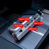 FACIA Smart USB Hub for Model 3 Highland/Model Y Juniper LED Indicators 2 Versions Multiple Configs