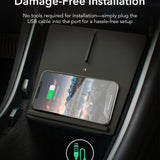 FACIA Center Console Wireless Charger for Tesla Model 3