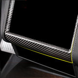 FACIA Center Display Frame Dry Carbon Fiber Overlay for Model S/X 2014-2020