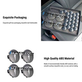 FACIA Wheel Center Cap Kit with Puller for Model 3/Y/S/X 4 Hub Caps + 20 Lug Nut Covers