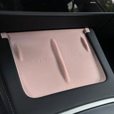 FACIA Silicone Wireless Charging Pad for Model 3/Y Anti-Slip 4 Colors Waterproof