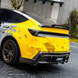 FACIA Carbon Fiber Rear Ducktail Spoiler Wing for Model Y Juniper