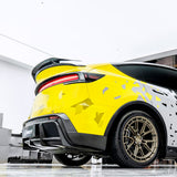 FACIA Carbon Fiber Rear Ducktail Spoiler Wing for Model Y Juniper