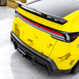 FACIA Carbon Fiber Rear Ducktail Spoiler Wing for Model Y Juniper