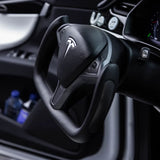 FACIA TESERY Custom Yoke Steering Wheel Replacement for Tesla Model X / S 2012-2020