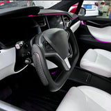 FACIA TESERY Custom Yoke Steering Wheel Replacement for Tesla Model X / S 2012-2020