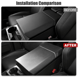 FACIA Cybertruck Armrest Carbon Fiber Style ABS Protective Trim Overlay