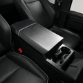 FACIA Cybertruck Armrest Carbon Fiber Style ABS Protective Trim Overlay
