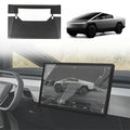FACIA Cybertruck Display Back Overlay Real Dry Carbon Fiber Center Screen Cover