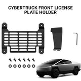 FACIA Cybertruck Front License Plate Holder No-Drill, Anti-Theft Mounting Kit