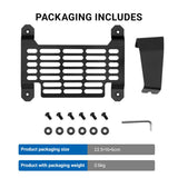 FACIA Cybertruck Front License Plate Holder No-Drill, Anti-Theft Mounting Kit