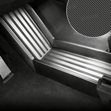 Cybertruck Lower Console Side Carbon Fiber Style ABS Protection