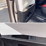 FACIA Cybertruck Lower Door Panel Armrest Overlays Real Molded Carbon Fiber (4-Piece Set)