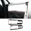 FACIA Cybertruck Lower Door Panel Armrest Overlays Real Molded Carbon Fiber (4-Piece Set)