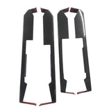 FACIA Cybertruck Lower Door Panel Armrest Overlays Real Molded Carbon Fiber (4-Piece Set)