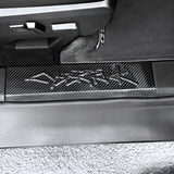 FACIA Cybertruck Performance Look Dry Carbon Fiber Front Door Sill Trim (1 Pair)