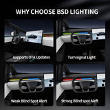 FACIA Cybertruck Smart BSD Blind Spot LED Ambient Lighting Kit TESERY