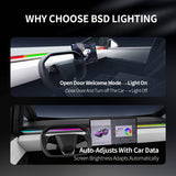 FACIA Cybertruck Smart BSD Blind Spot LED Ambient Lighting Kit TESERY
