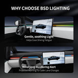 FACIA Cybertruck Smart BSD Blind Spot LED Ambient Lighting Kit TESERY