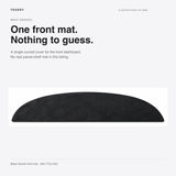 FACIA Dashboard Blackout Mat for Model 3/Y Anti-Glare Flannel Dash Cover