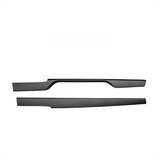 FACIA Dry Carbon Fiber Dashboard Panel Overlay for Model S/X 2021+ 3 Finishes UV Protected Peel and Stick