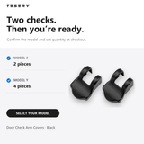 FACIA Door Check Arm Covers for Tesla Model 3 / Y / YL