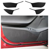 FACIA Door Kick Film for Model S 4-Piece Set PET Material Scratch Protection 2017-2021