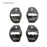 FACIA Door Lock Buckle Cover [4 pcs] for Tesla Model 3 and Model Y