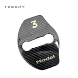 FACIA Door Lock Buckle Cover [4 pcs] for Tesla Model 3 and Model Y