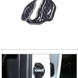 FACIA Real Dry Carbon Fiber Door Lock Cover for Tesla Model 3 and Model Y and Model YL