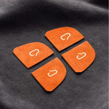 FACIA Door Open Button Stickers for Model Y Juniper and Model 3 Highland TESERY