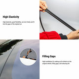 FACIA Door Rubber Sealing Strip Noise Reduction Kit for Tesla Model 3 Highland