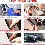 FACIA EPDM Door Seal Kit for Model Y 8-Piece Full-Body Noise Reduction Weatherproof