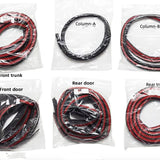 FACIA EPDM Door Seal Kit for Model Y 8-Piece Full-Body Noise Reduction Weatherproof