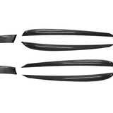 FACIA Door Trim Dry Carbon Fiber Overlay for Model S/X