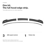 FACIA Double-Channel Hood Weatherstrip for Tesla Model Y (Pre-Juniper)