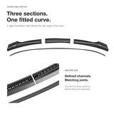 FACIA Double-Channel Hood Weatherstrip for Tesla Model Y (Pre-Juniper)
