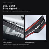 FACIA Double-Channel Hood Weatherstrip for Tesla Model Y (Pre-Juniper)